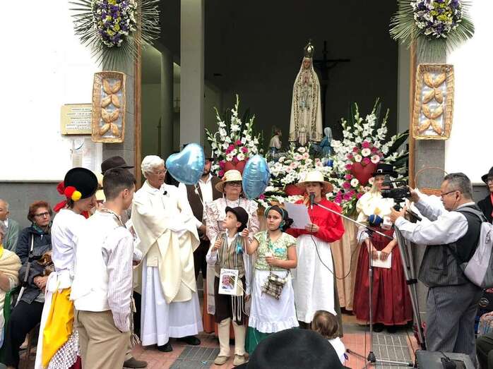 Imagen de la romería del pasado año en El Calero (Foto TA)